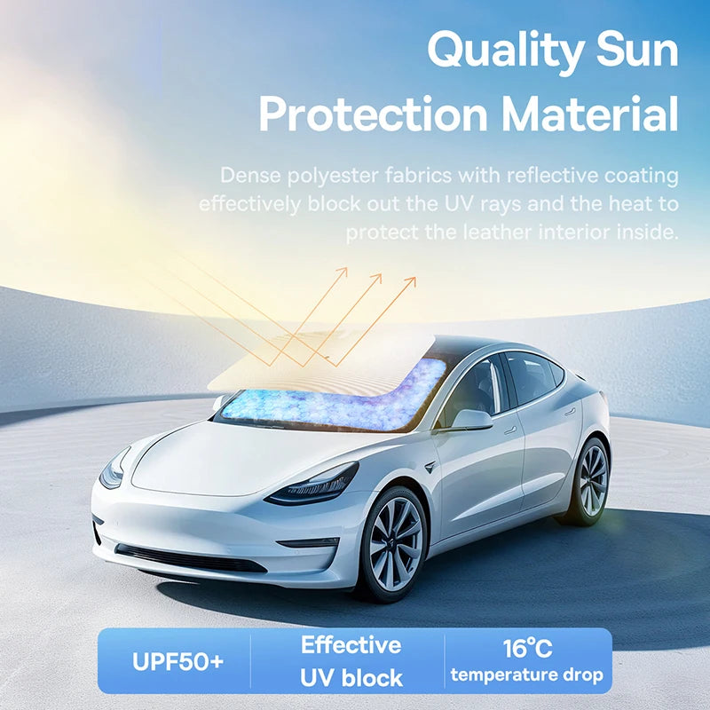 Windshield Sunshade Umbrella Hemmed Edges Cover Protector Parasol Car Summer Sun Protection Front Window Sun Shade